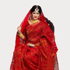 Bridal jamdani